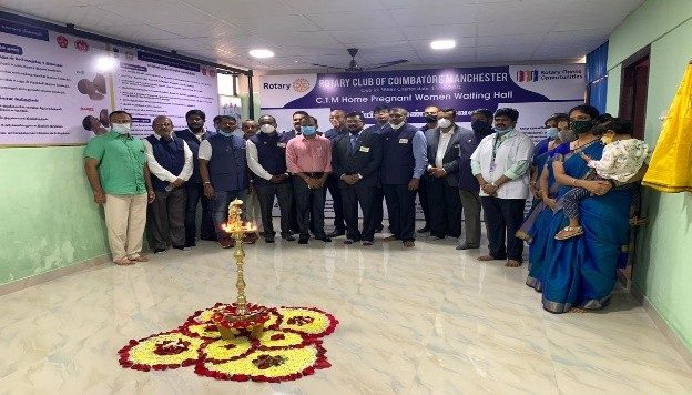Inauguration of the C.T.M Home pregnant women waiting hall